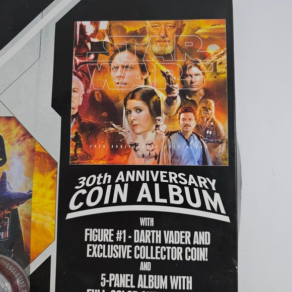 Star Wars Darth Vader 30th Anniversary Collector's Coin And Album Set #1 Figure - Picture 4 of 8